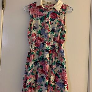 Kirra floral shirt dress